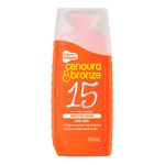 CENOURA E BRONZE PROTETOR SOLAR LOÇAO FPS15 110ML