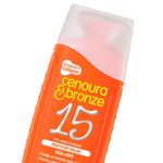 CENOURA E BRONZE PROTETOR SOLAR LOÇAO FPS15 110ML
