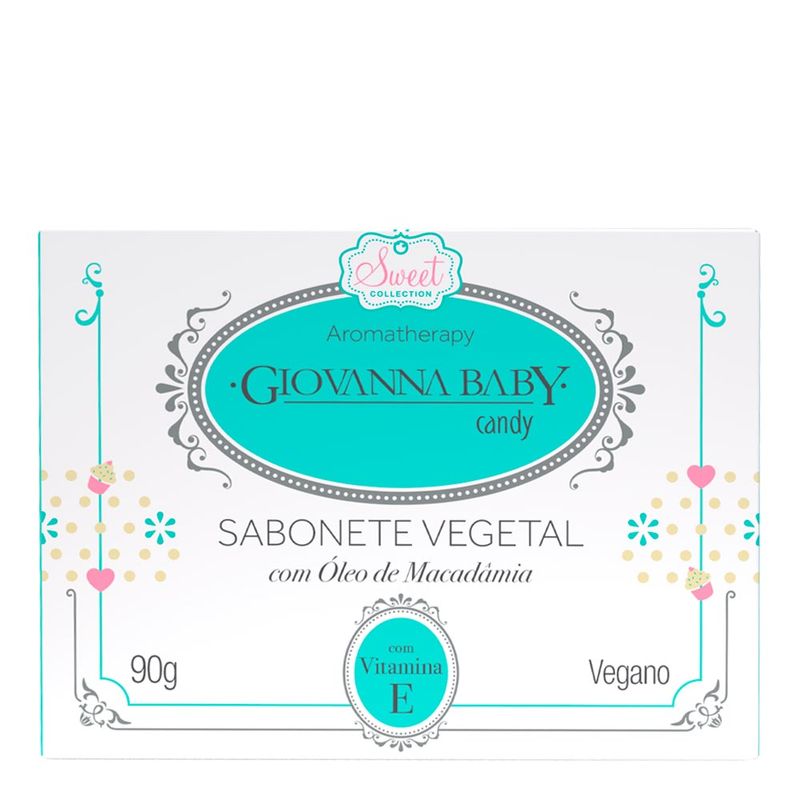 SABONETE GIOVANNA BABY VEGAN CANDY 90G