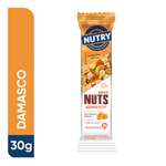 BARRA DE CEREAIS NUTRY NUTS SABOR DAMASCO 30G