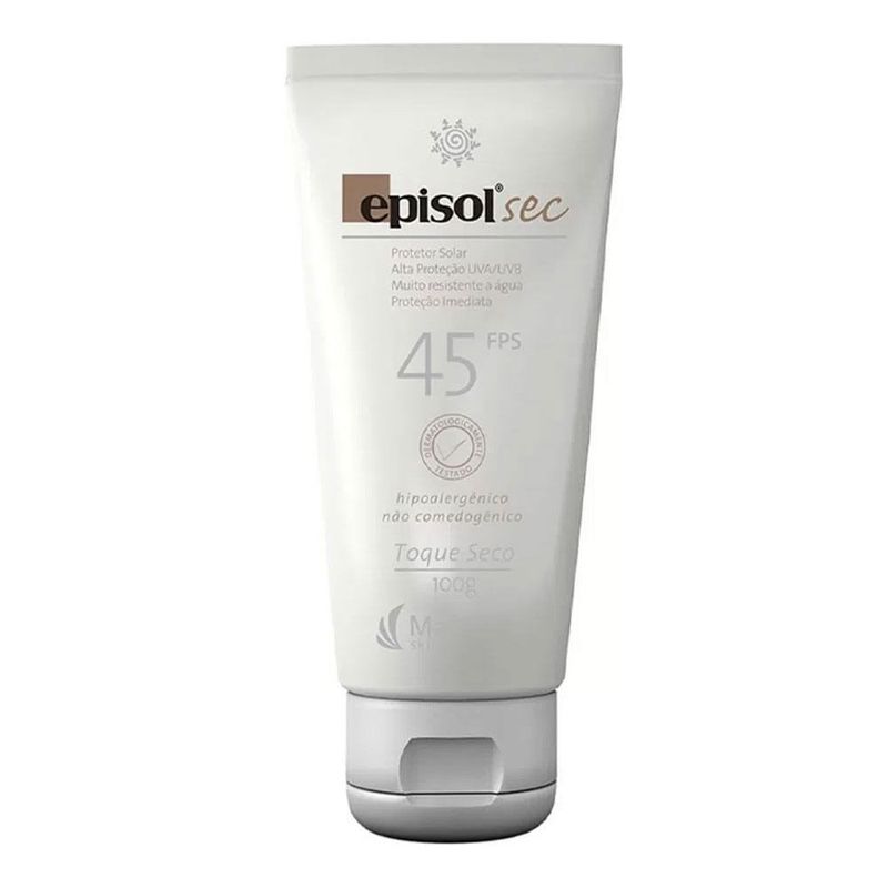 EPISOL SEC PROTETOR SOLAR TOQUE SECO FPS45 100G