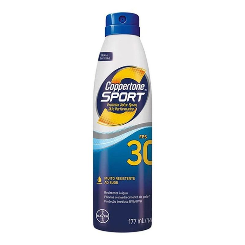 COPPERTONE SPORT PROTETOR SOLAR SPRAY FPS30 177ML