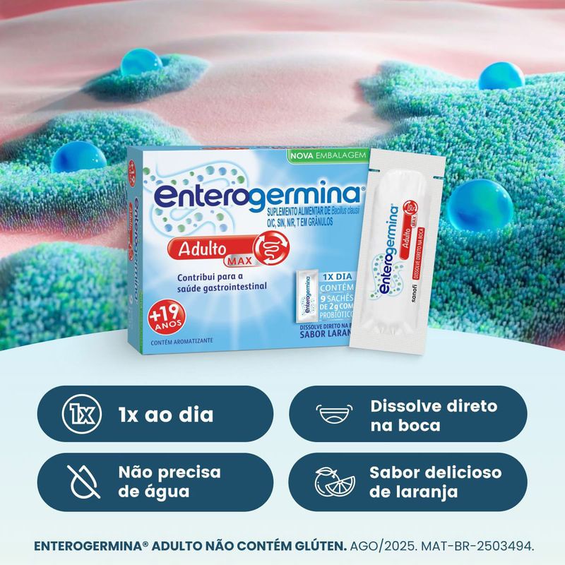 ENTEROGERMINA ADULTO 9SACHES 2G