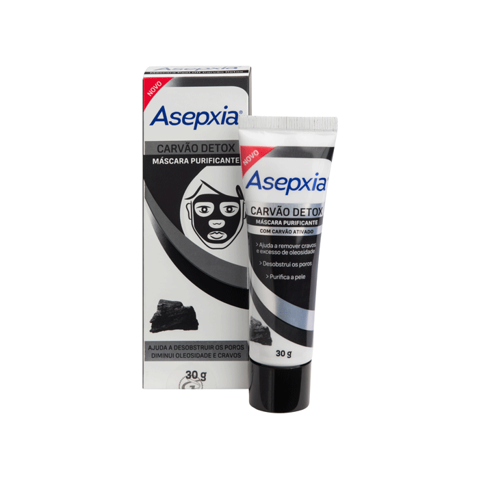 ASEPXIA MASCARA FACIAL PURIFICANTE CARVAO DETOX 30G