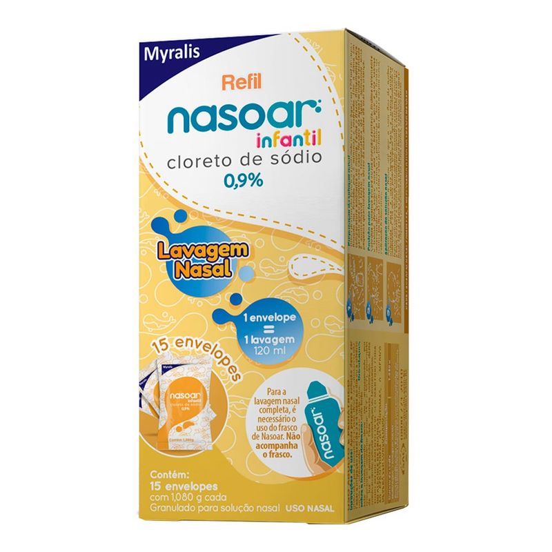 NASOAR INFANTIL REFIL 15ENV