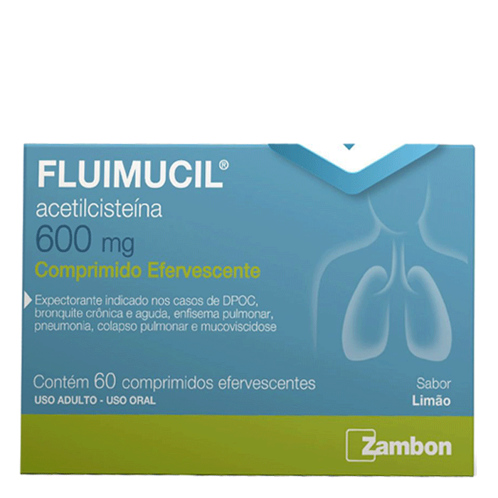 FLUIMICIL 600MG 60CPR EFER