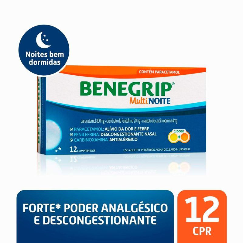 BENEGRIP MULTI NOITE 12CPR
