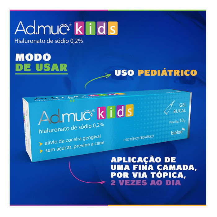 AD MUC KIDS GEL 10G