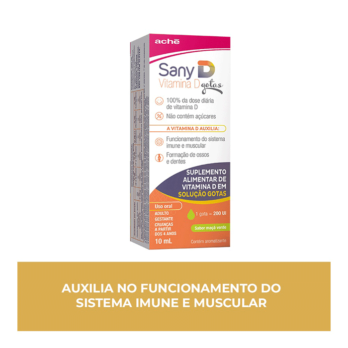 SANY D 200UI MAÇA VERDE 10ML