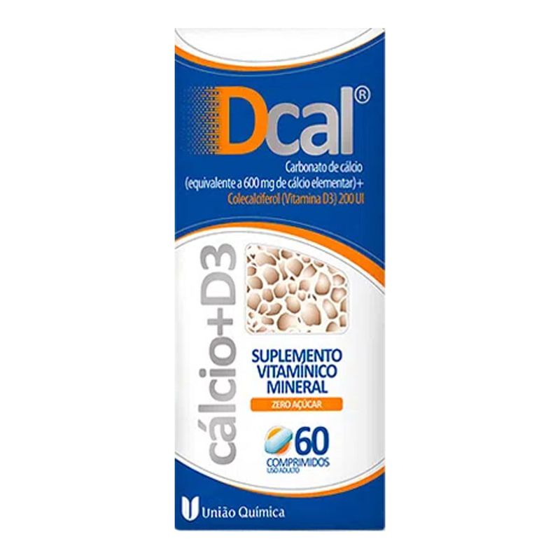 DCAL 600MG/400UI 60CPR