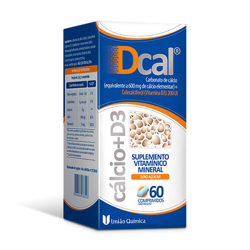 DCAL 600MG/400UI 60CPR