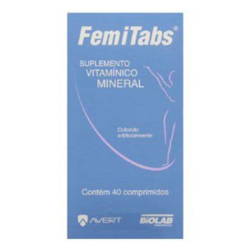 FEMITABS 40CPR