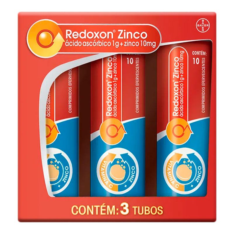 REDOXON ZINCO 1G/10MG 30CPR EFERVESCENTES