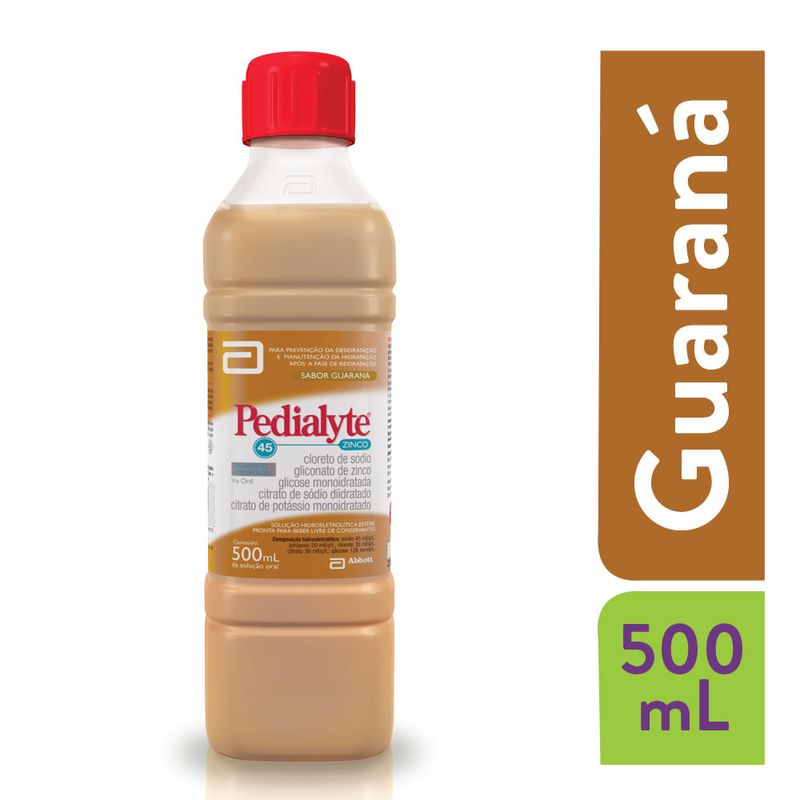 PEDIALYTE 45 SABOR GUARANA 500ML