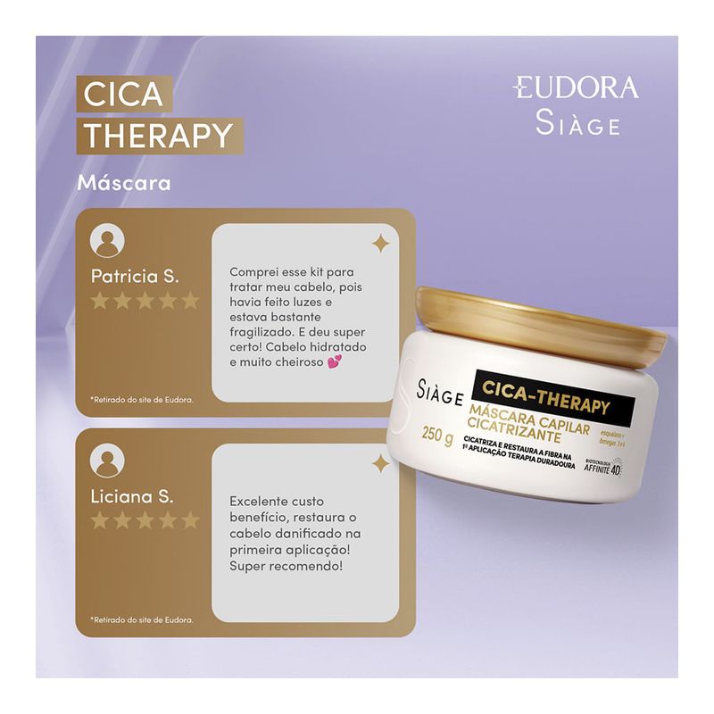 EUDORA SIAGE MASCARA CICA THERAPY 250G