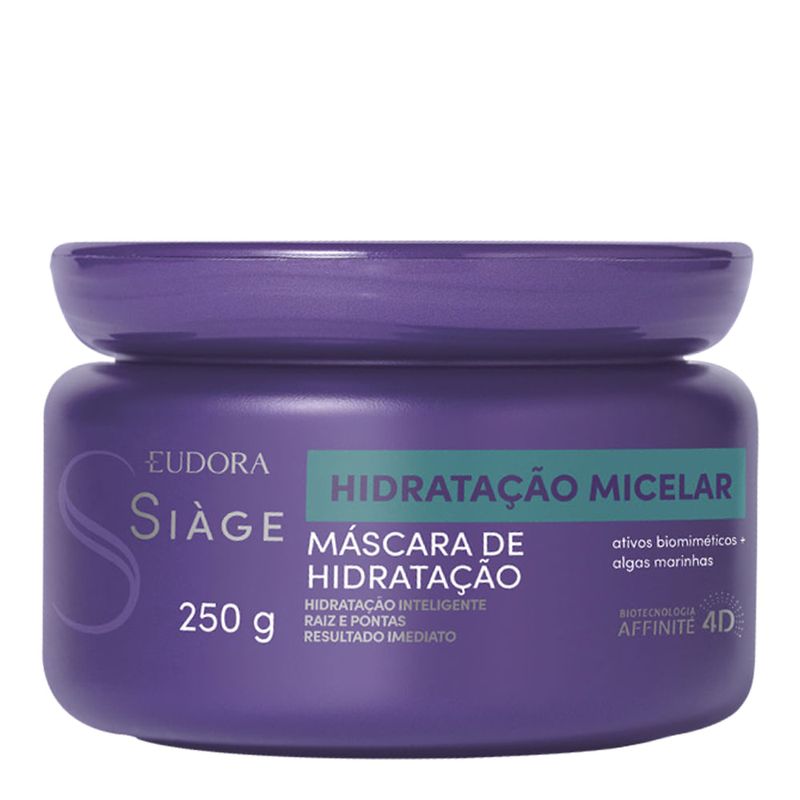 EUDORA SIAGE MASCARA HIDRATAÇAO MICELAR 250G