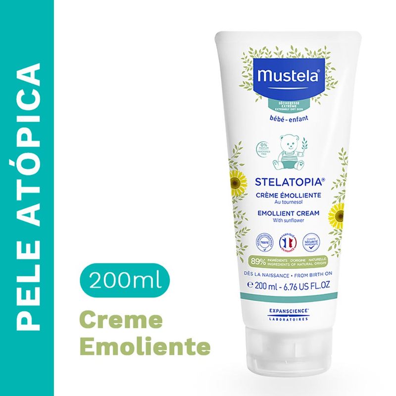 MUSTELA STELATOPIA DERMO PEDIATRIE CREME EMOLIENTE 200ML