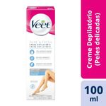 VEET CREME DEPILATORIO PURE & FRESH PELE DELICADA 100G