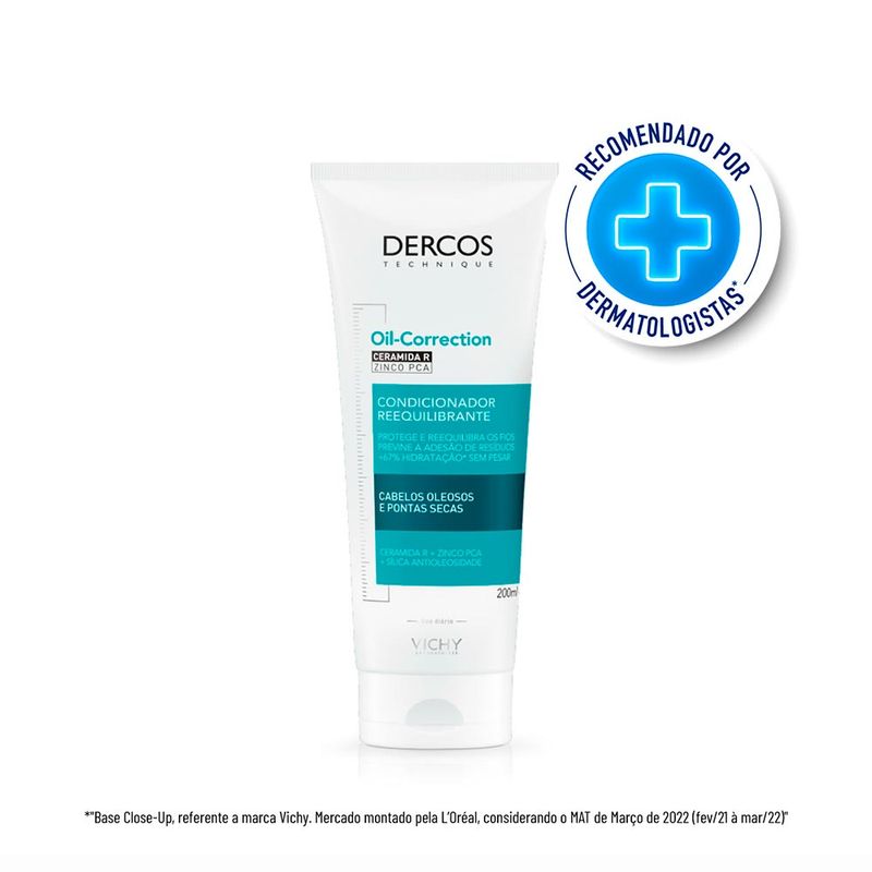 VICHY DERCOS CONDICIONADOR OIL CONTROL 200ML