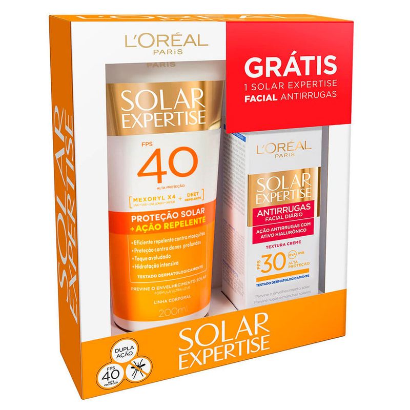 LOREAL EXPERTISE PROTETOR SOLAR CORPORAL AÇAO REPELENTE FPS4