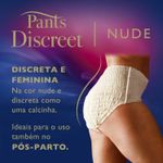 ROUPA INTIMA TENA PANTS DISCREET NUDE G/XG 16UN