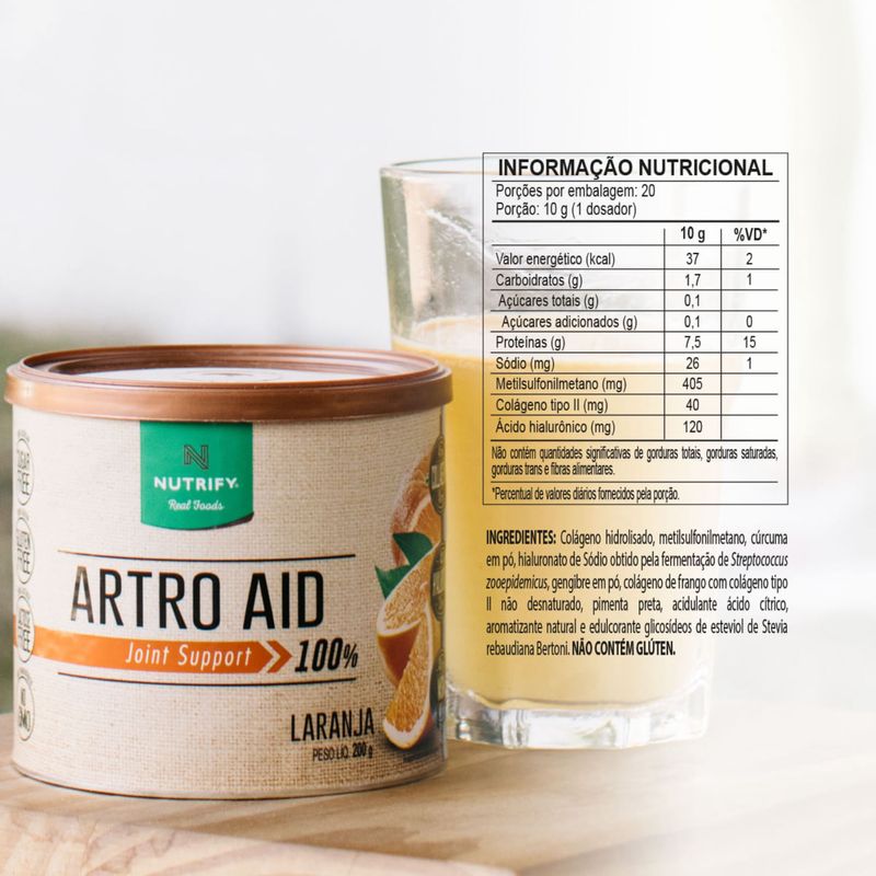 NUTRIFY ARTRO AID LARANJA 200G