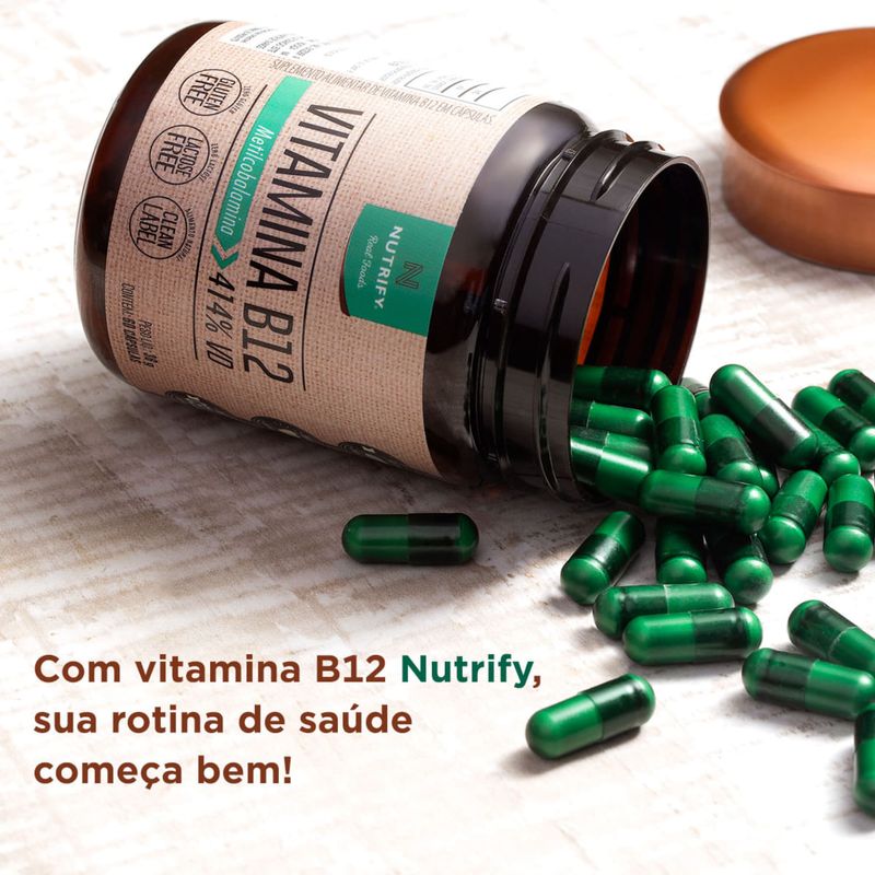 VITAMINA B12 NUTRIFY 60CAP