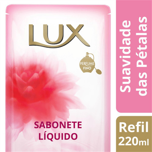 SABONETE LIQUIDO LUX SUAVIDADE DAS PETALAS REFIL 220ML