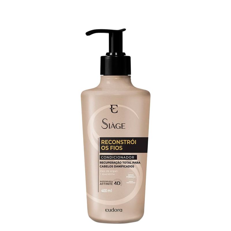 EUDORA SIAGE CONDICIONADOR RECONTROI OS FIOS 400ML