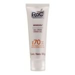 ROC MINESOL PROTETOR SOLAR ANTIOXIDANTE GEL CREME FPS70 50G