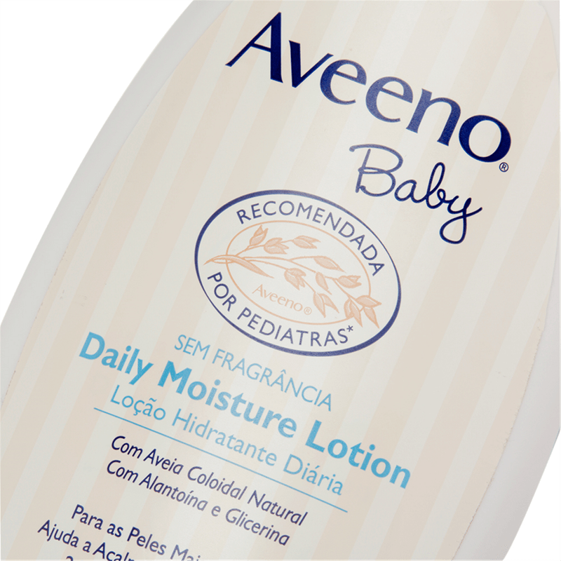 LOÇAO HIDRATANTE AVEENO BABY DAILY MOISTURIZING USO DIARIO 3
