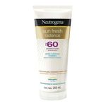 NEUTROGENA SUN FRESH RADIANCE PROTETOR SOLAR FPS60 200ML
