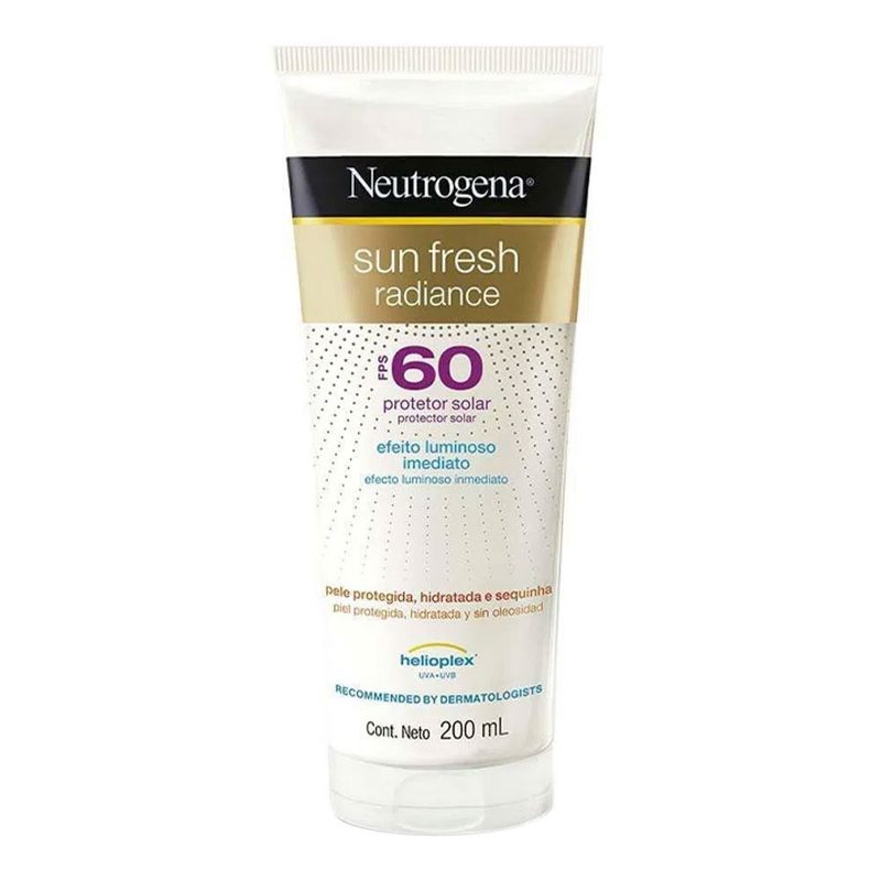 NEUTROGENA SUN FRESH RADIANCE PROTETOR SOLAR FPS60 200ML