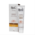 ROC MINESOL PROTETOR SOLAR ACTIF UNIFY TINTED MOUSSE DEEP FP
