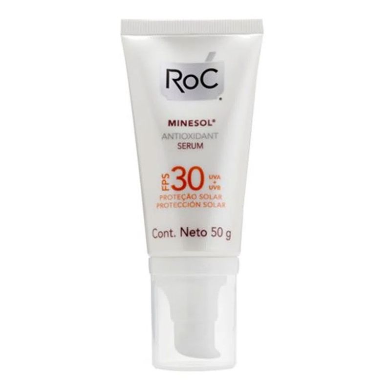 ROC MINESOL PROTETOR SOLAR ANTIOXIDANTE GEL CREME FPS30 50G
