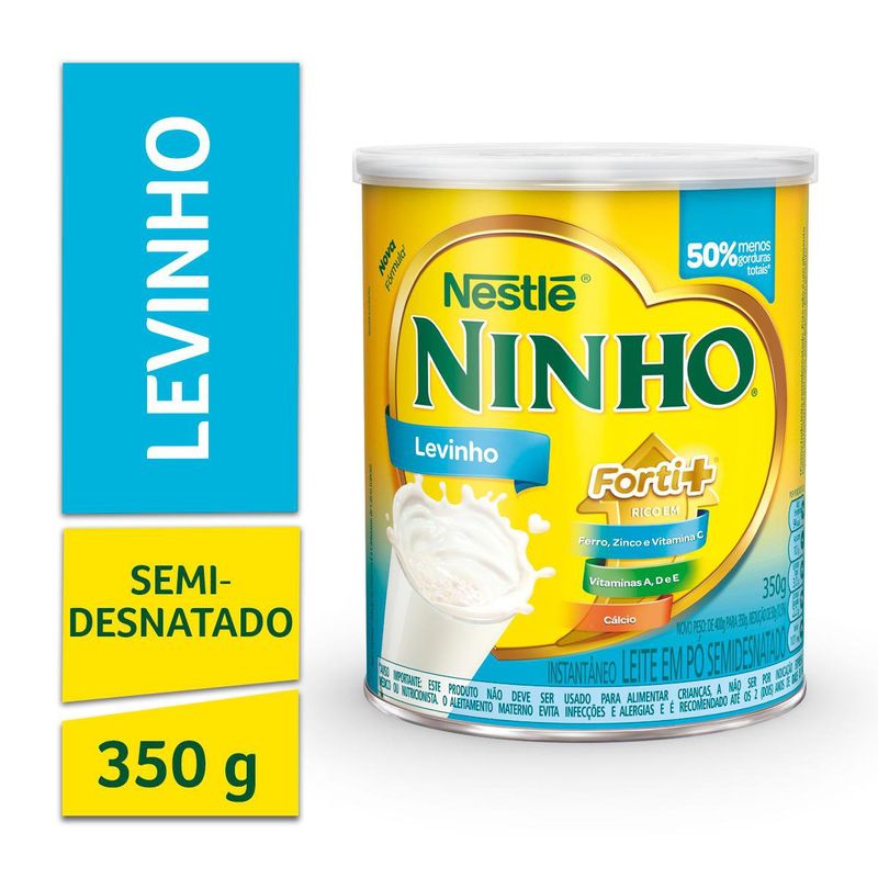 LEITE NINHO LEVINHO SEMIDESNATADO 400G