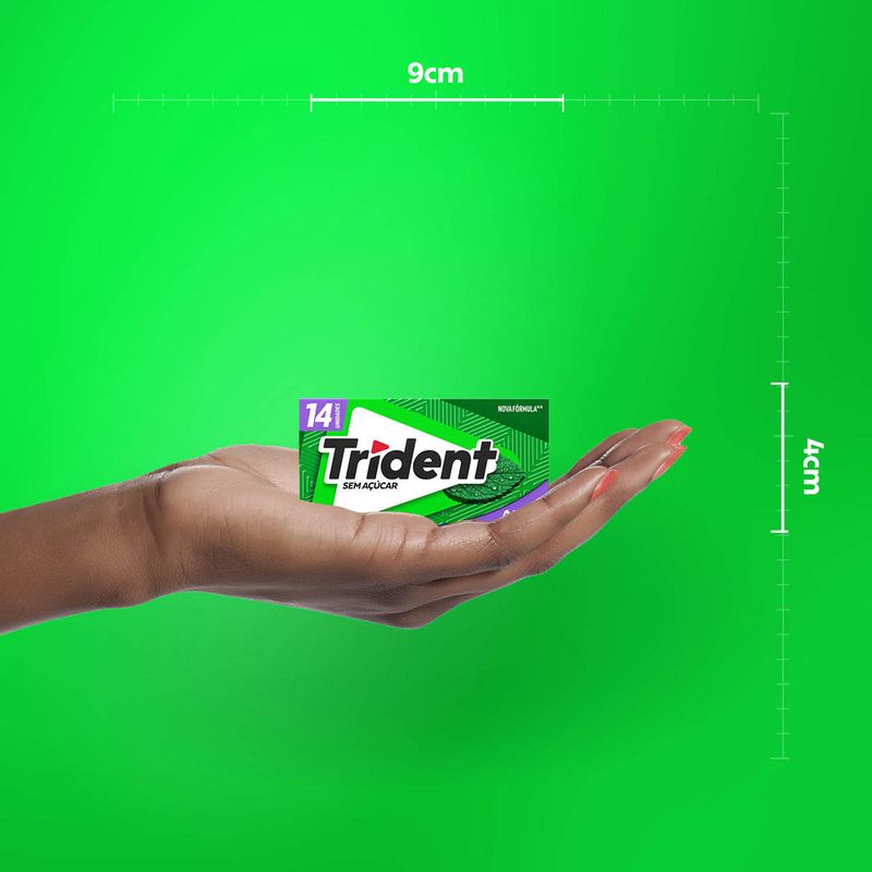 TRIDENT MENTA VERDE 14UN