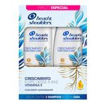 KIT HEAD & SHOULDERS SHAMPOO CRESCIMENTO 2UN 200ML