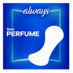 PROTETOR DIARIO ALWAYS SEM PERFUME RESPIRAVEL 80UN