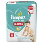 FRALDA PAMPERS PANTS G 18UN