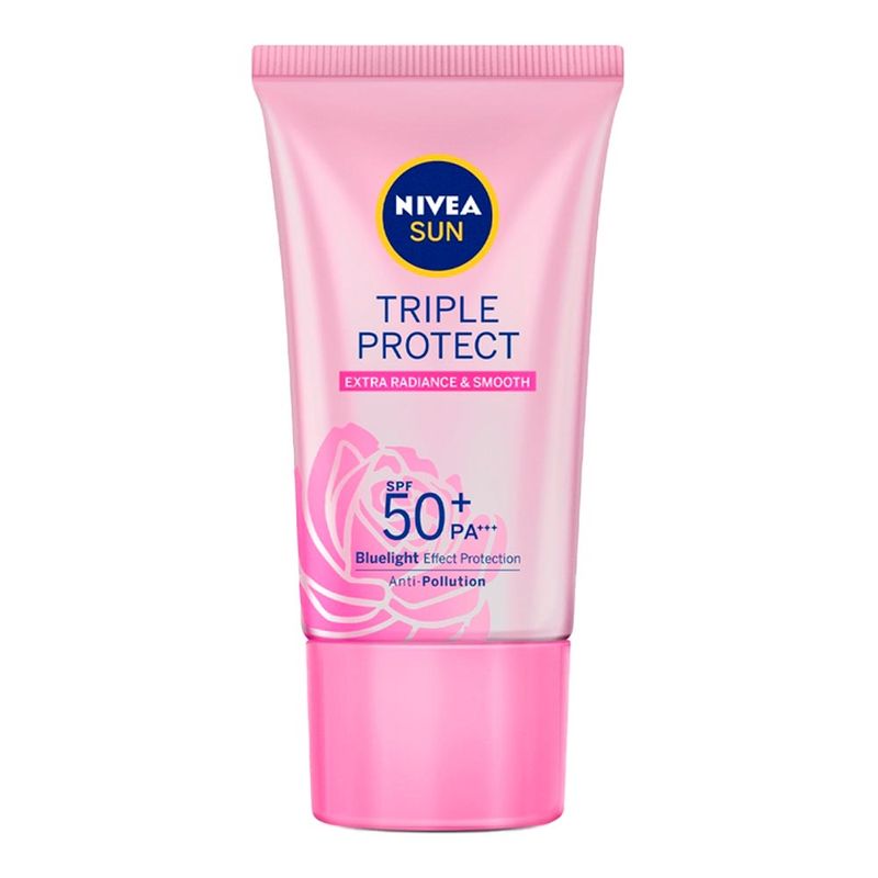 NIVEA SUN TRIPLE PROTECT FPS50 RADIANTE 40ML