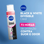 DESODORANTE NIVEA AE INVISIBLE BLACK&WHITE CLEAR LEVE200ML P