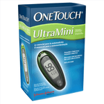 ONE TOUCH ULTRA MINI PRATA KIT CONTENDO MONITOR DE GLICEMIA