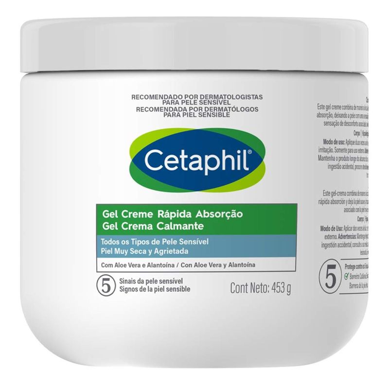 CETAPHIL GEL CREME HIDRATANTE CALMANTE 453G