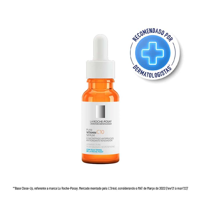 PURE VITAMIN C10 SERUM LA ROCHE 15ML