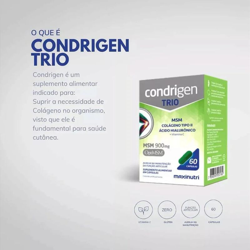 CONDRIGEN TRIO MAXINUTRI 60CAP