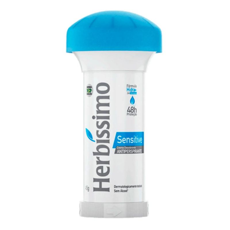 DESODORANTE HERBISSIMO TWIST CREME SENSITIVE  45G