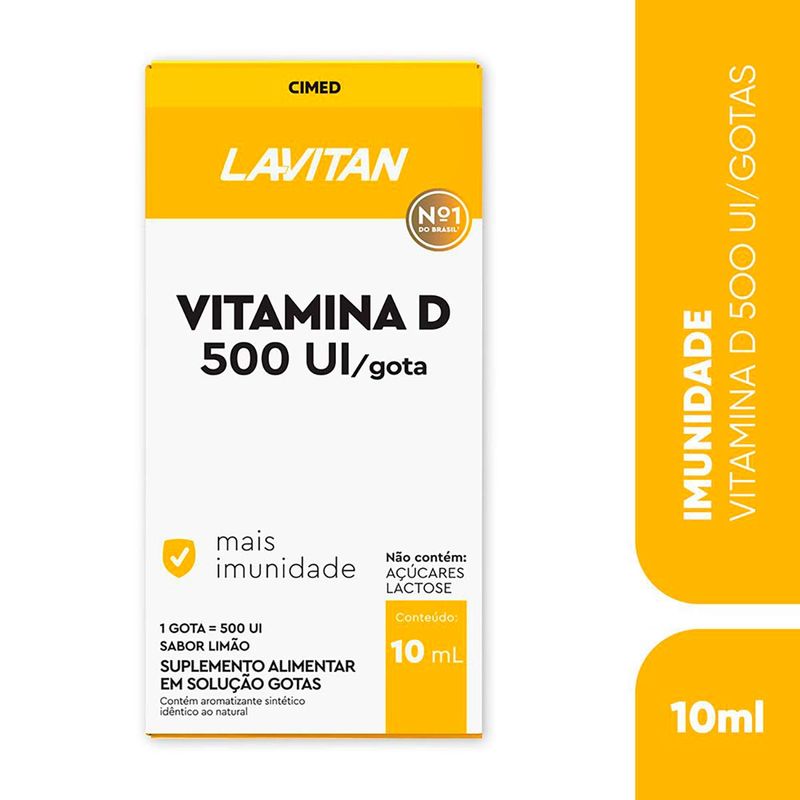 LAVITAN VITAMINA D 500UI 10ML