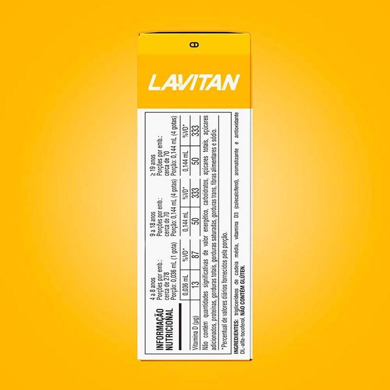 LAVITAN VITAMINA D 500UI 10ML