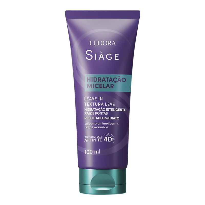 EUDORA SIAGE LEAVE IN HIDRATAÇAO MICELAR 100ML
